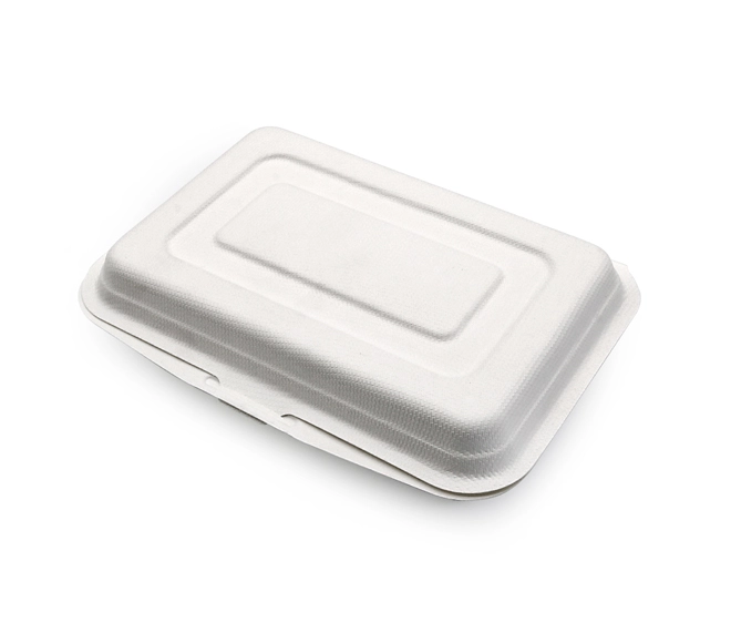 compostable clamshell 3 compartment container