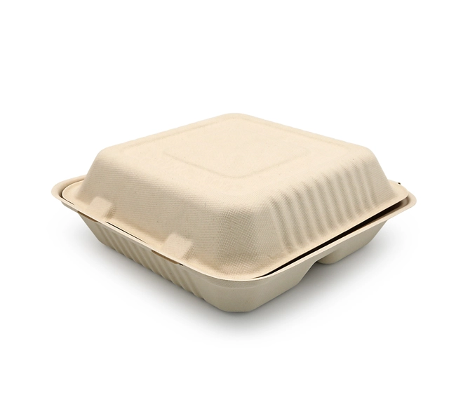 bagasse hamburger box