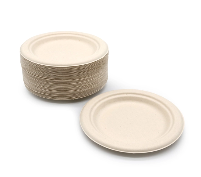 square sugarcane plate